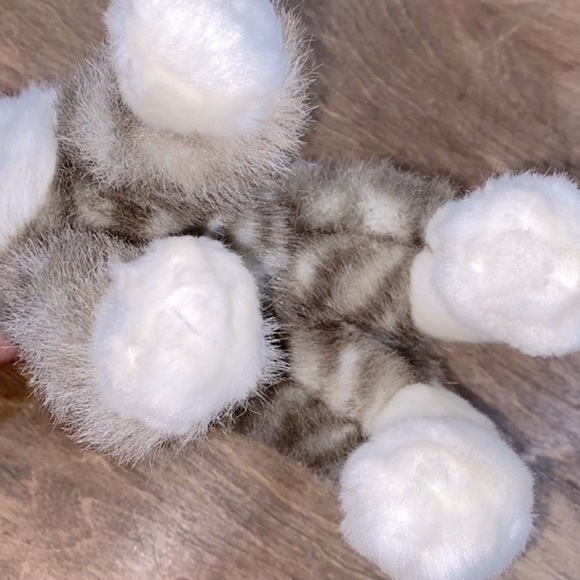 Douglas cuddle grey cat plush - Picture 5 of 5